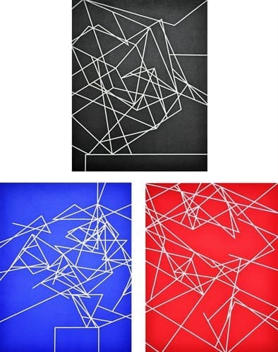 Hyper Cube paintings