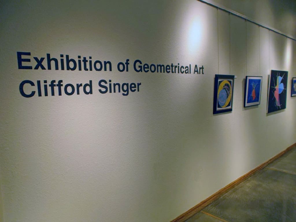 Exhibition of Geometrical Art Clifford Singer