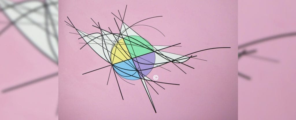 A bird with many lines on it's back.