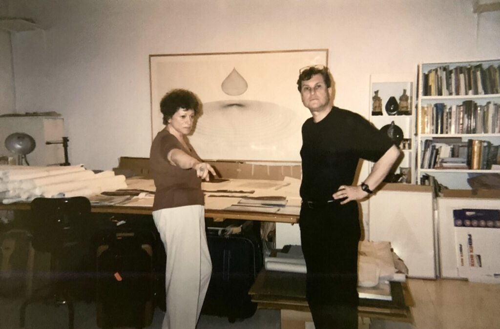 Clifford Singer. Agnes Denes. 2000. Photograph. Lifang Tan