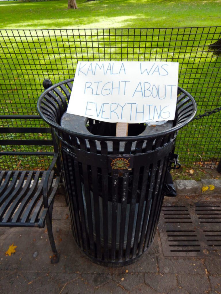 Clifford Singer. Kamala. NYC. 2025