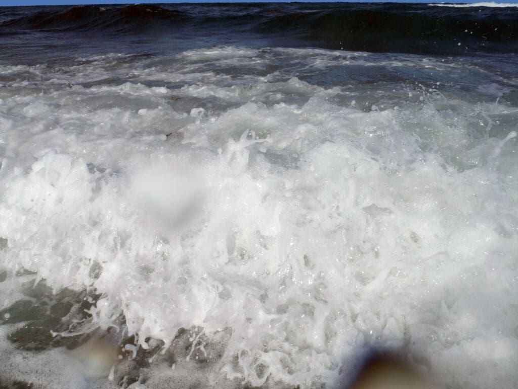 Ocean Wave. 2018. Fuji Underwater Camera