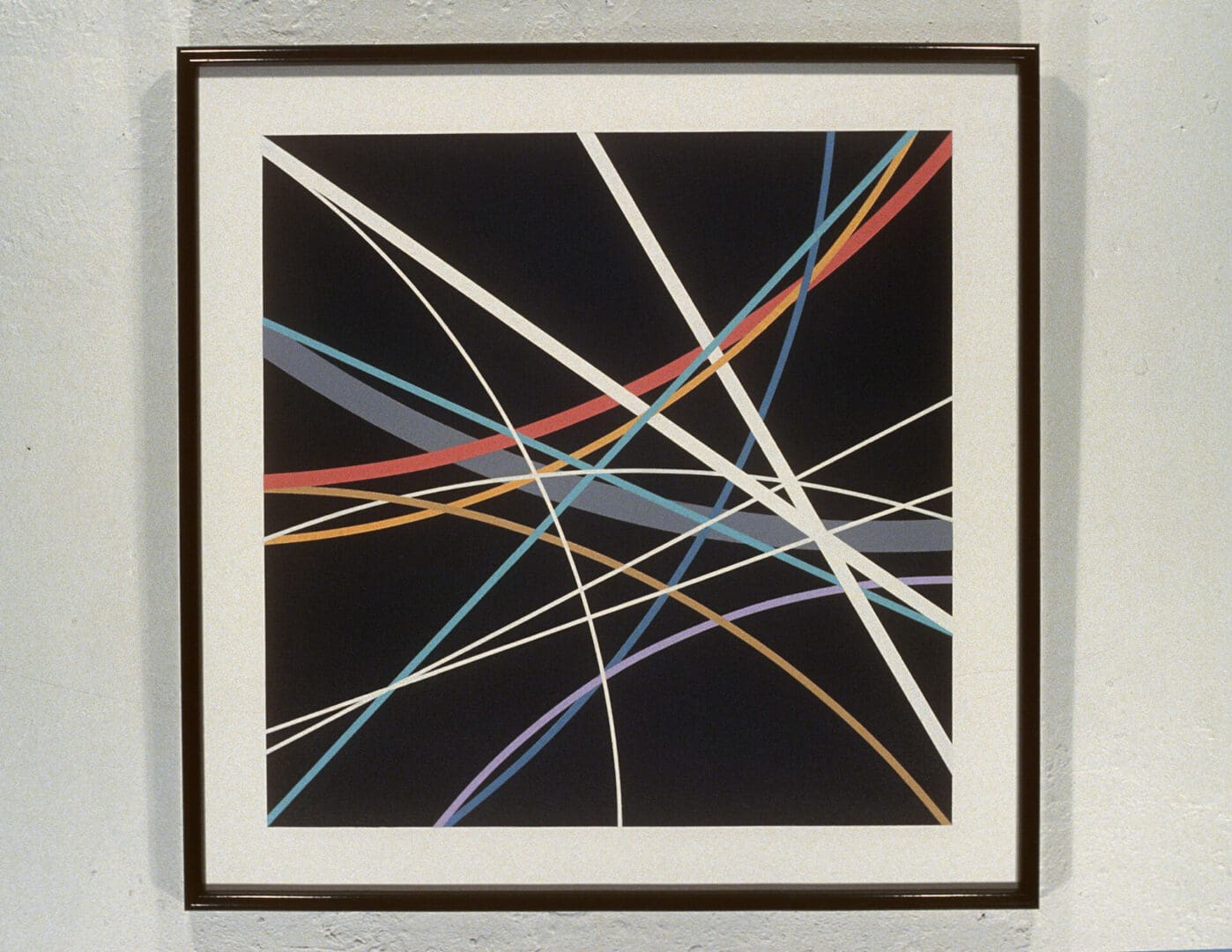 Clifford Singer. 1984. Acrylic on Plexiglas. 28 x 28 inches