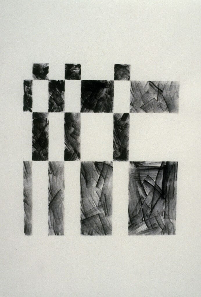 Logarithmic Drawing. 1989. Ink on Paper. 30 x 24 inches