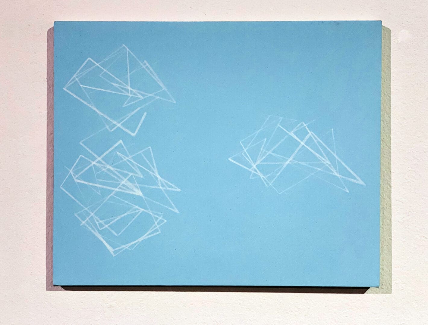 Invisible Paimntimng. 1977. Gopuache on Acrylic on Canvas. 16 x 20 inches.3