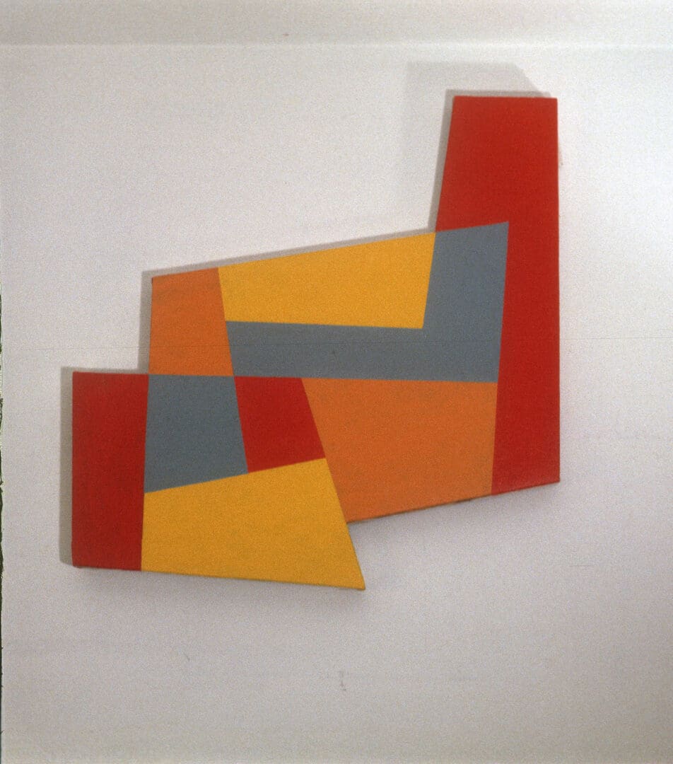 Shaped Painting. 1973. Acrylic on Canvas. 