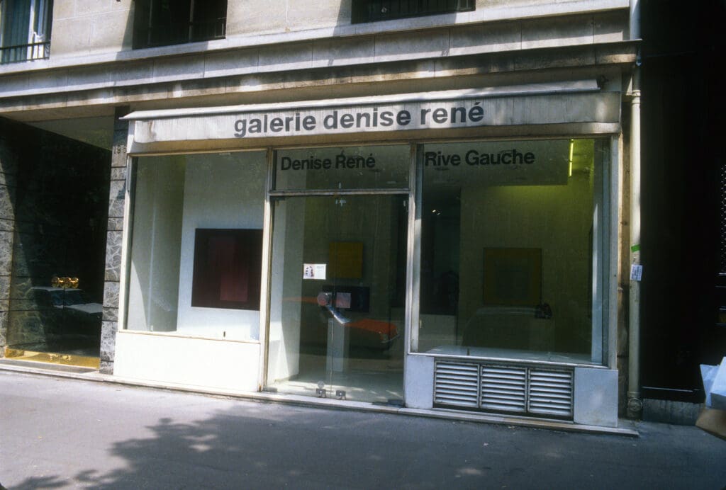 galerie Denise Rene. 1995. Paris. Ektachrome Slide Film  
