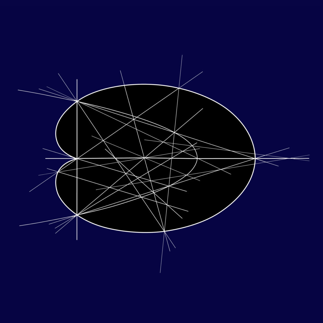 Clifford Singer Cardioid. r = 1 + cos (theta). 2026