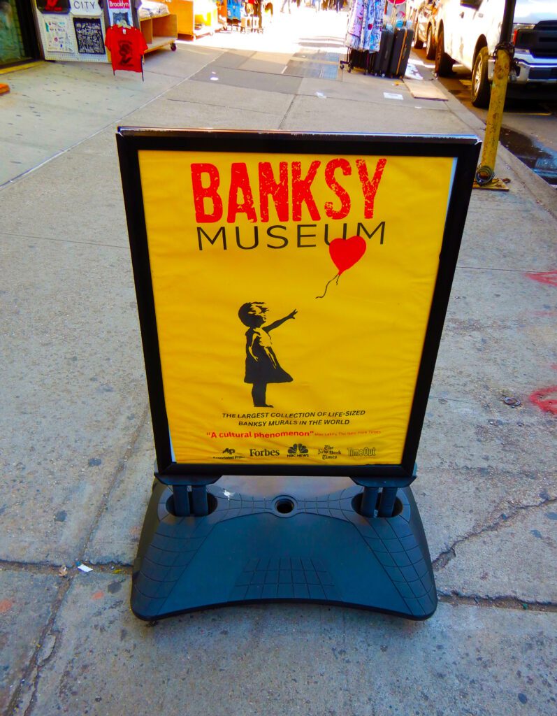 Clifford Singer. Banksy Museum. NYC. 2025