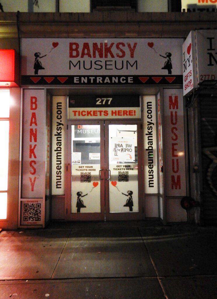 Clifford Singer. Banksy Museum. NYC. 2025
