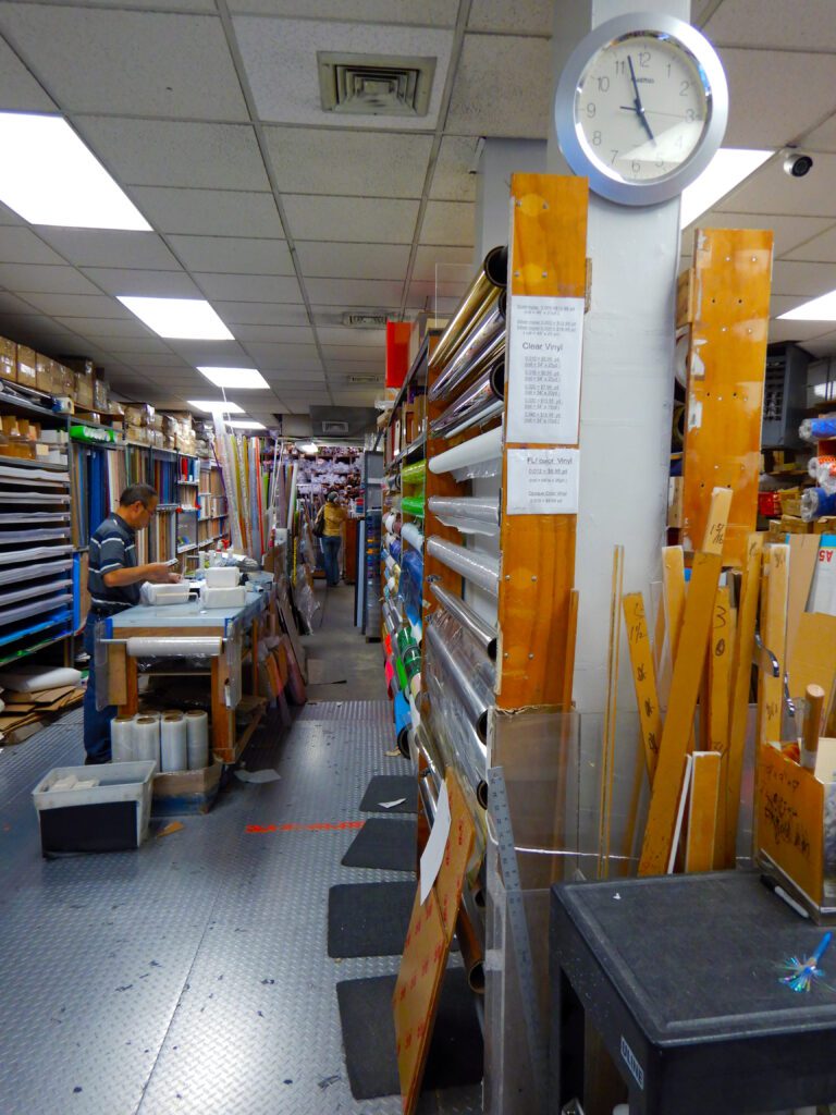 Clifford Singer. Canal Plastics. NYC. 2025