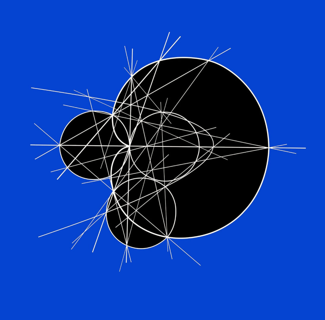 Clifford Singer. Cardioid with Three Circles and Parabola. 2024