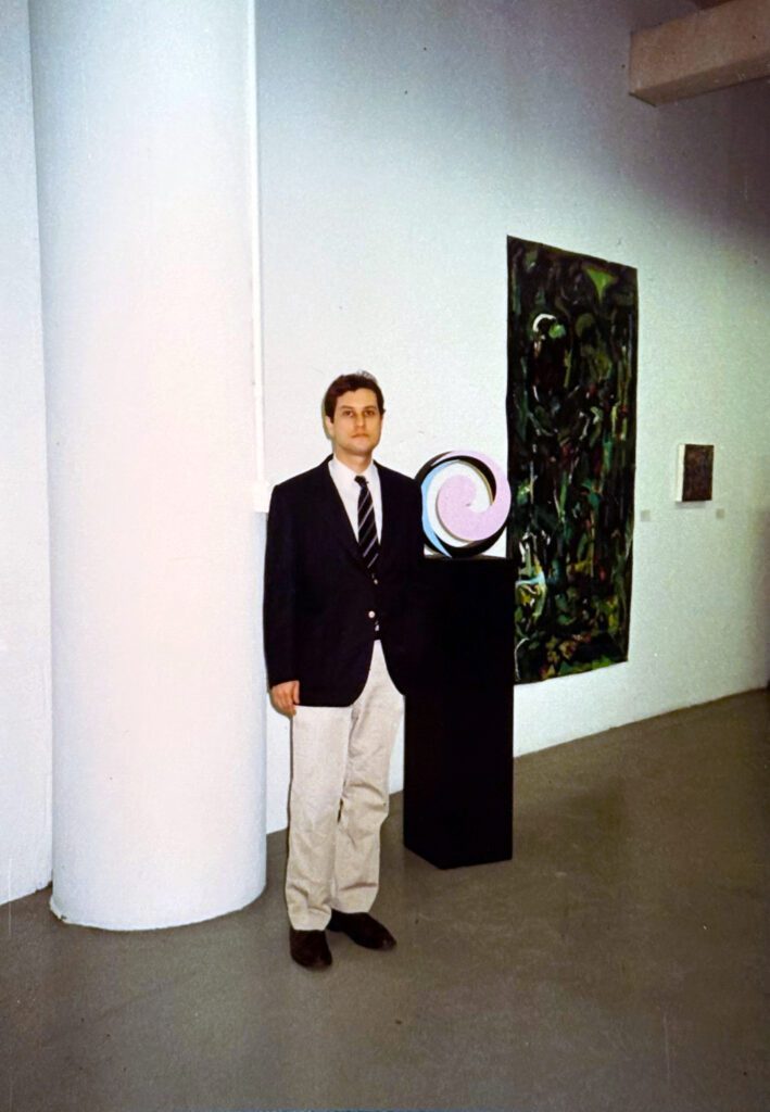 Clifford Singer. City College. MFA Exhibit. 1990. Sculpture. Photo: Frances Ferraro 