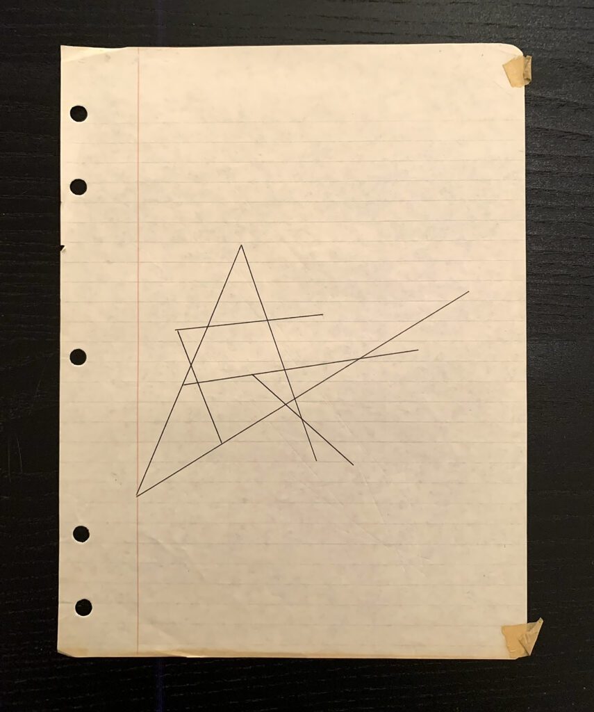 Clifford Singer. Drawing. 1975