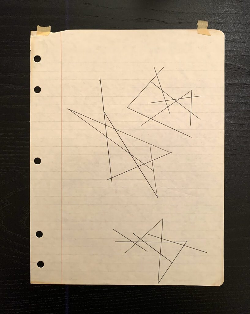  Clifford Singer. Drawing. 1975