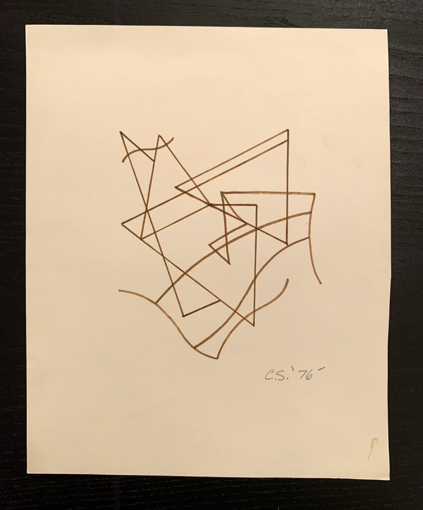 Clifford Singer. Drawing. 1976